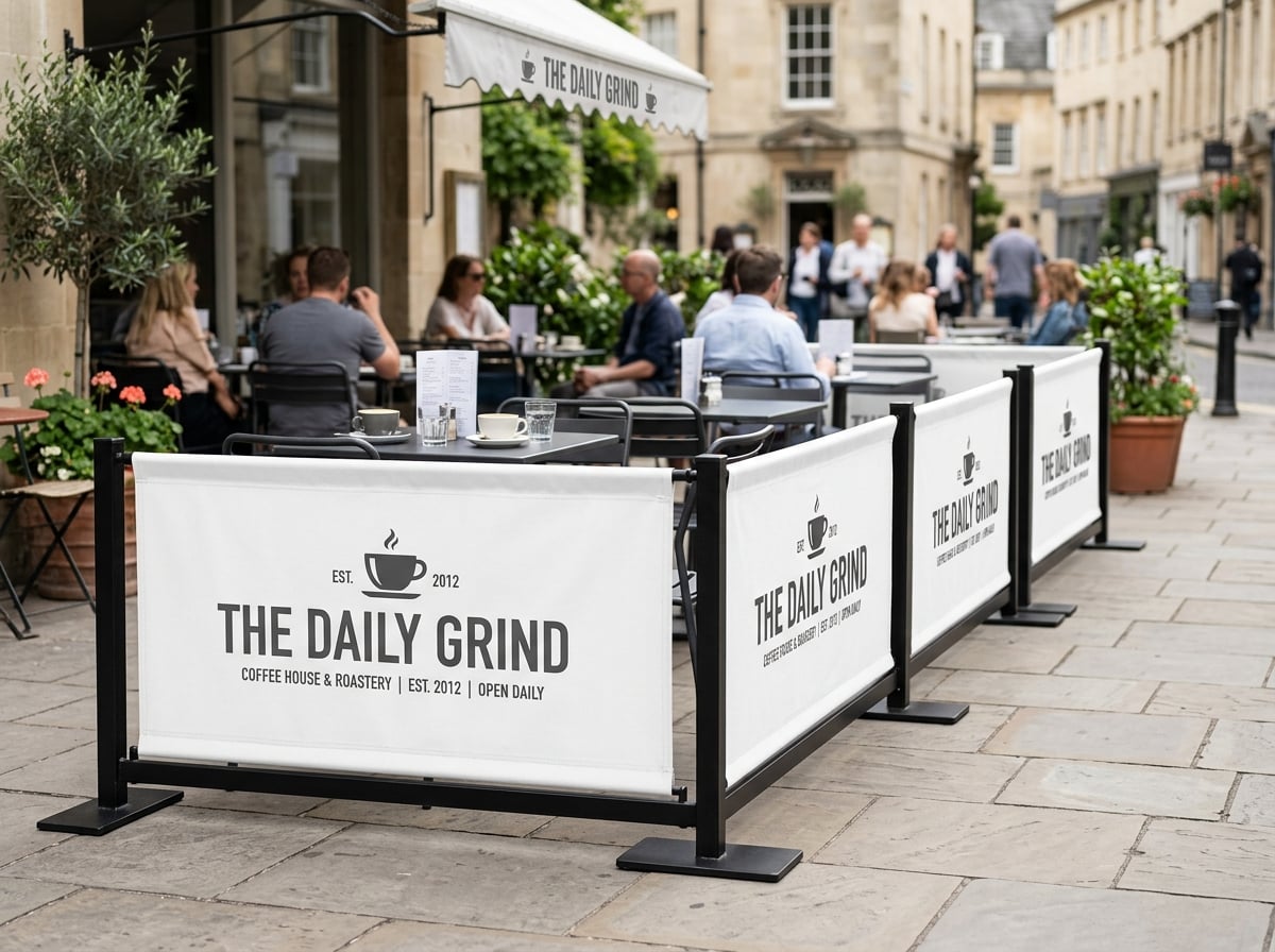 Cafe barriers